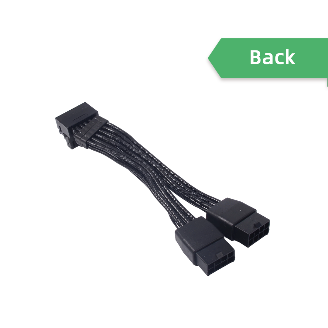Adaptador de Conector PCIE 5.0 - Dual 8Pin To 16Pin 12Vhpwr Cable avaliação e preço
