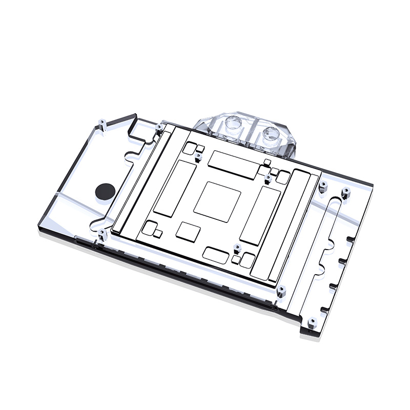Bloco de Água para GPU Bykski  - Rtx 4090 Water Block avaliação e preço