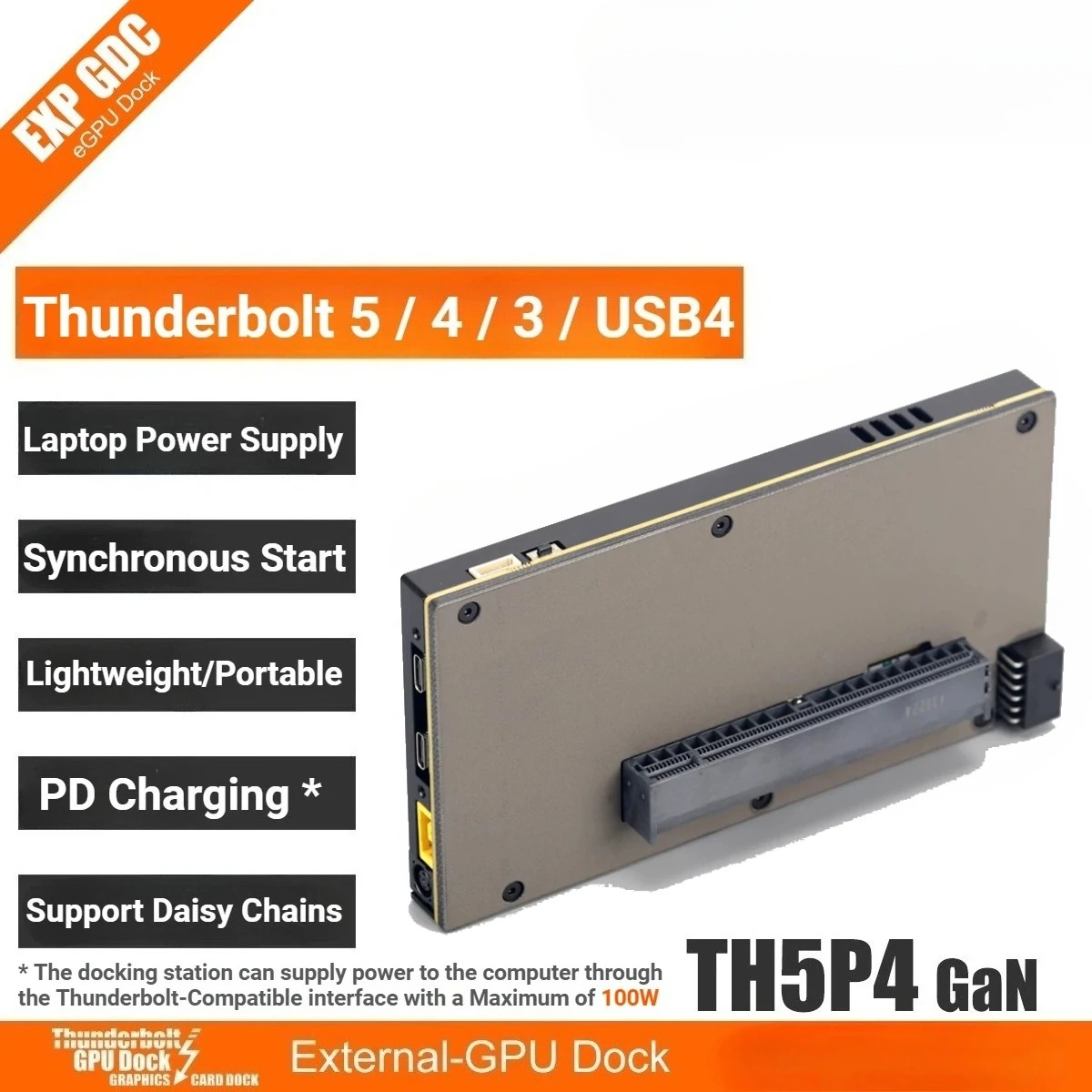 Placa Gráfica Externa TH5P4GaN - Gpu External Dock Egpu Thunderbolt 4 avaliação e preço