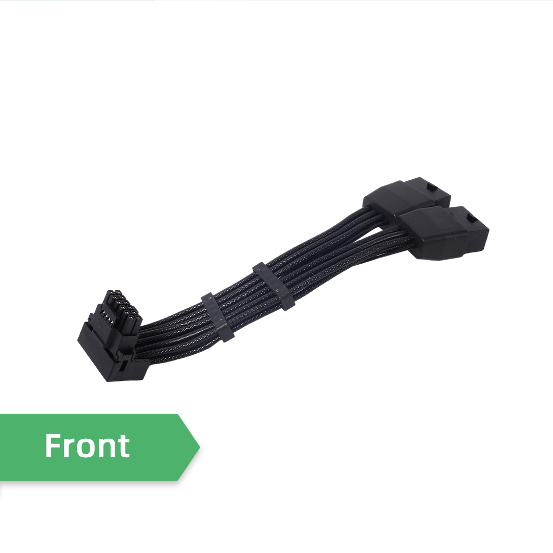 Interface PCIE 5.0 2X8PLA 16AW - Dual 8Pin To 16Pin 12Vhpwr Cable avaliação e preço